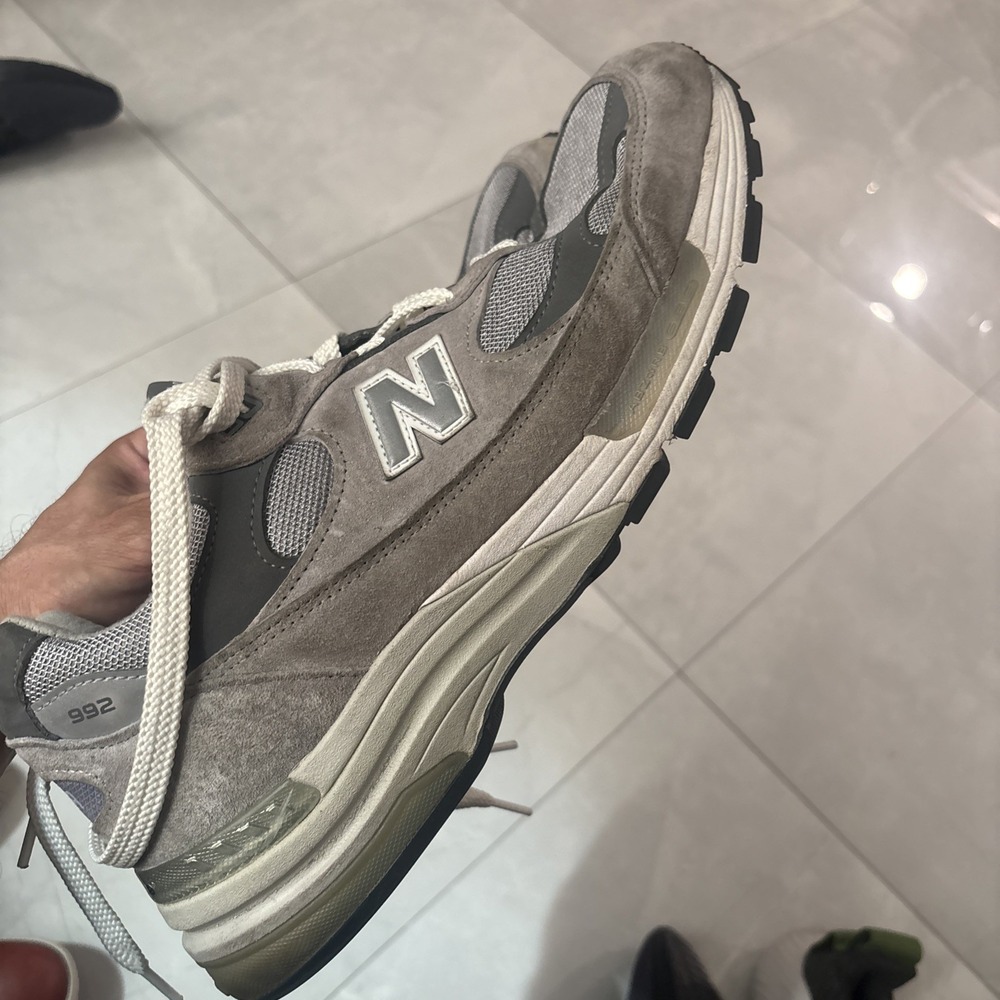 Size 13 - New Balance 992 Made in USA 2020 Grey